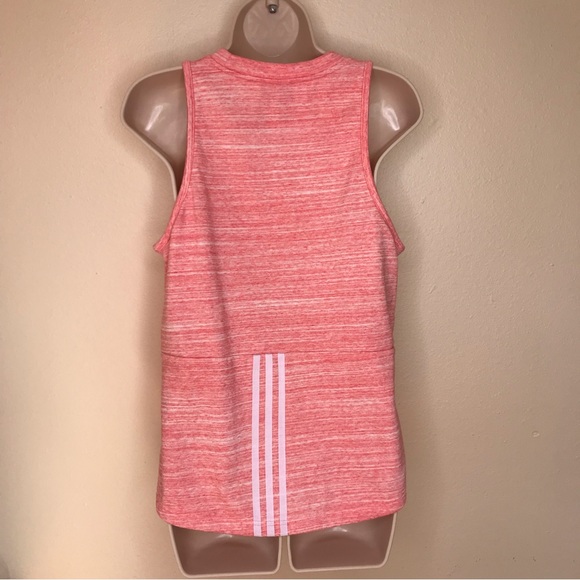 NWOT Adidas Sport 2 Street Summer Tank French Terry Heather Prism Pink Large - Picture 5 of 12